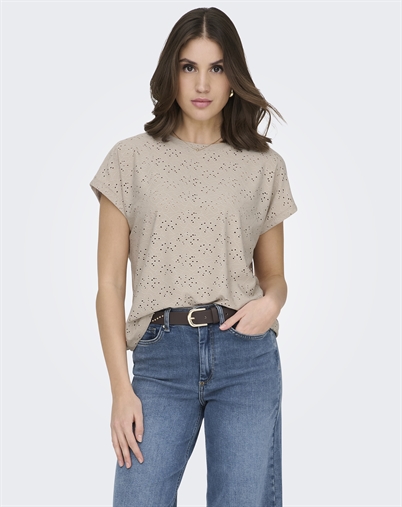 Only - ONLSmilla Life Top - Chateau Gray